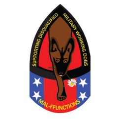 CLICK HERE FOR FOR INFO ON Mal-FFunctions Disqualified Military Working Dog